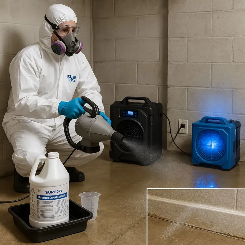 Sanitization and Odor Removal process in Ellisville, MO